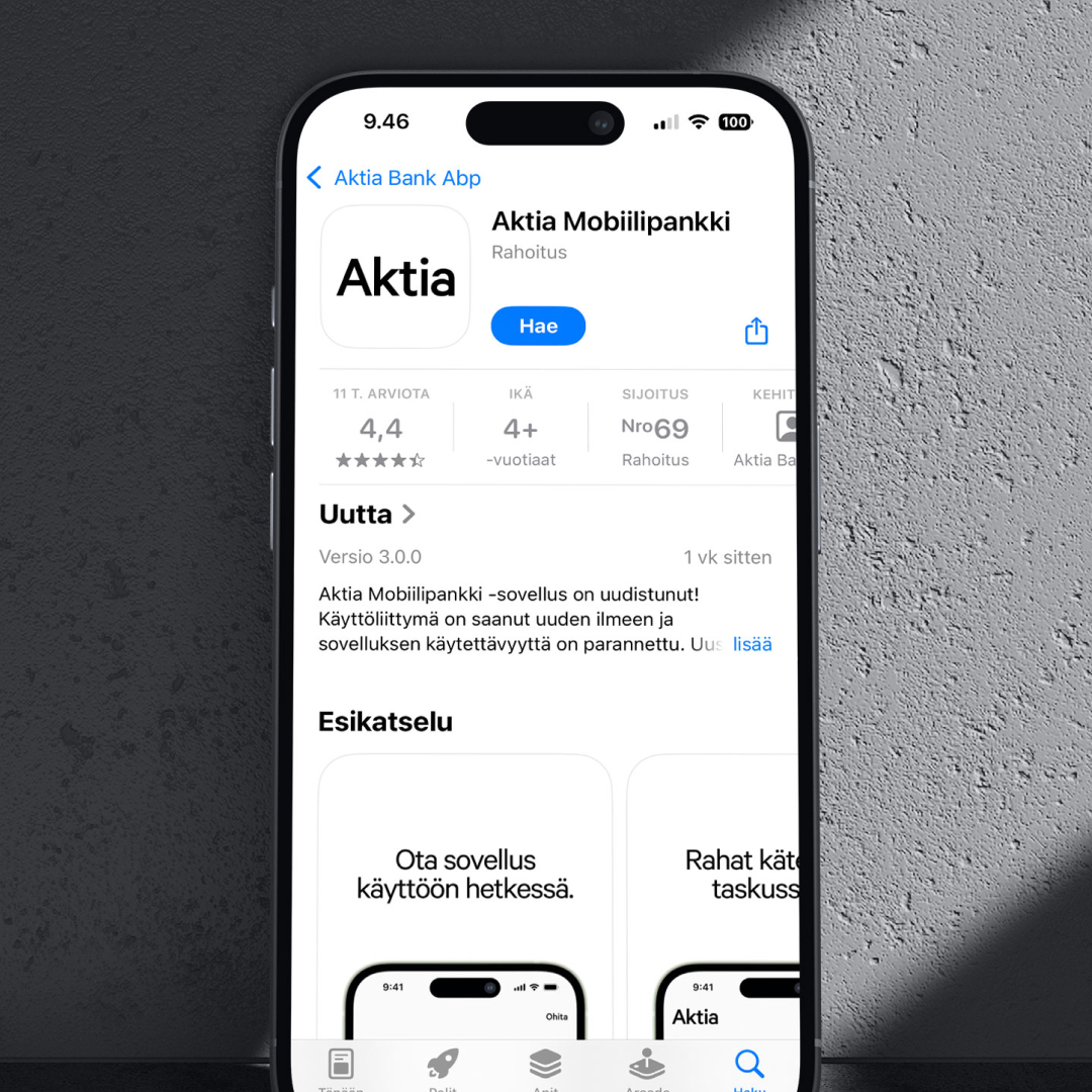 1. Lataa sovellus älypuhelimesi tai tablettisi sovelluskaupasta