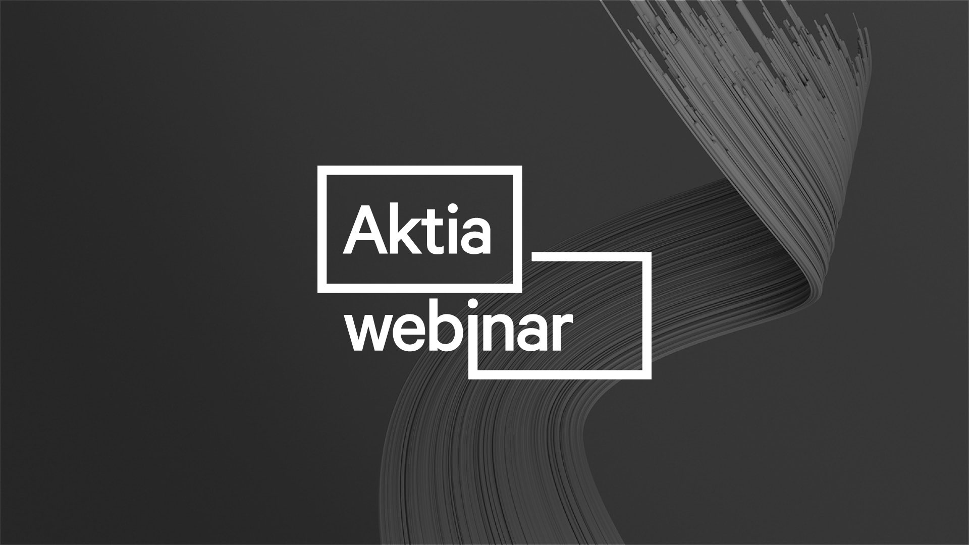 Aktia Webinar: Kassan optimointi - haasteet ja mahdollisuudet